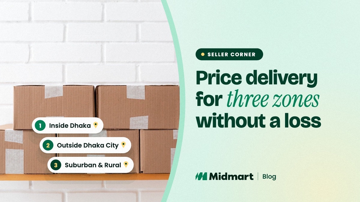 Pricing Delivery for Three Zones Without Losing Money
