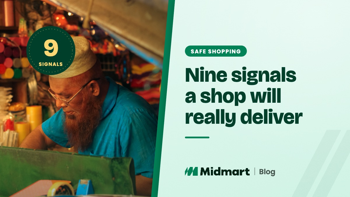 Nine Signals That Tell You a Shop Will Actually Deliver