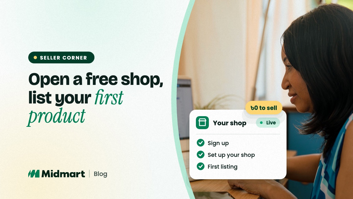 Open a Free Shop on Midmart: From Signup to First Listing